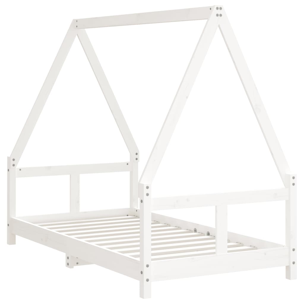 Kids Solid Wood Pine Bed Frame