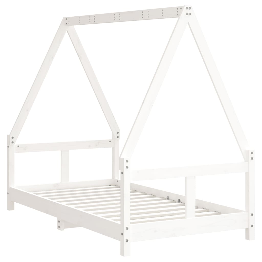 Kids Solid Wood Pine Bed Frame