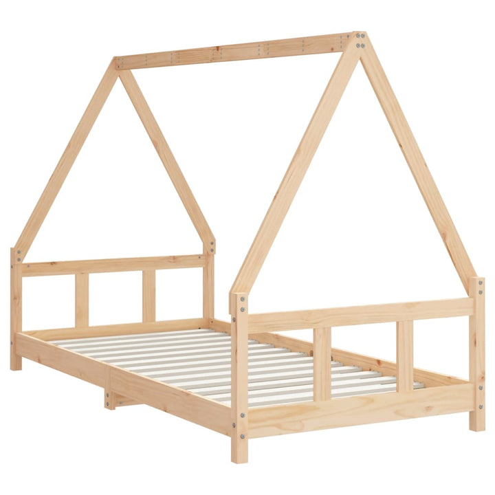 Kids Solid Wood Pine Bed Frame