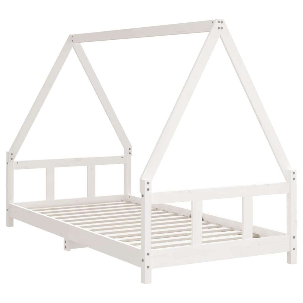 Kids Solid Wood Pine Bed Frame