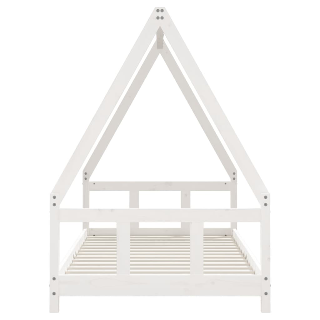 Kids Solid Wood Pine Bed Frame