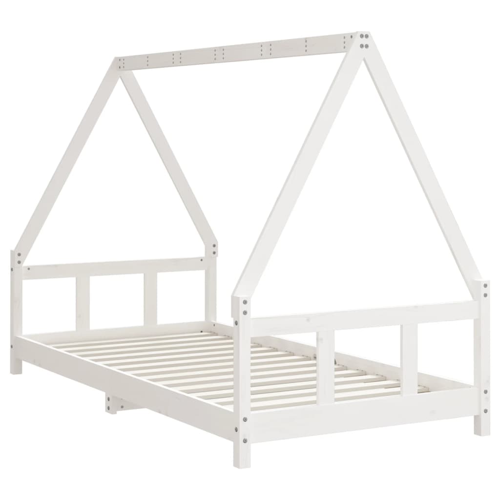 Kids Solid Wood Pine Bed Frame