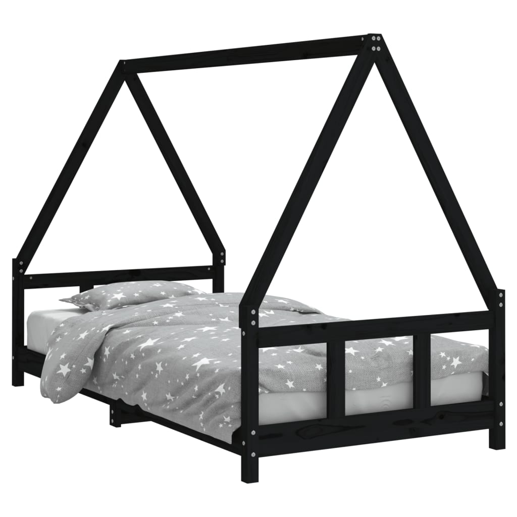 Kids Solid Wood Pine Bed Frame