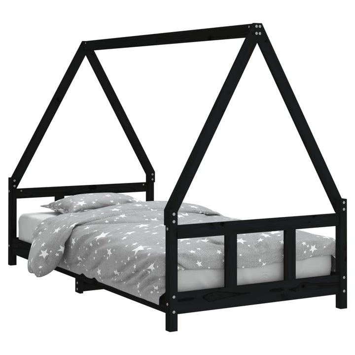 Kids Solid Wood Pine Bed Frame