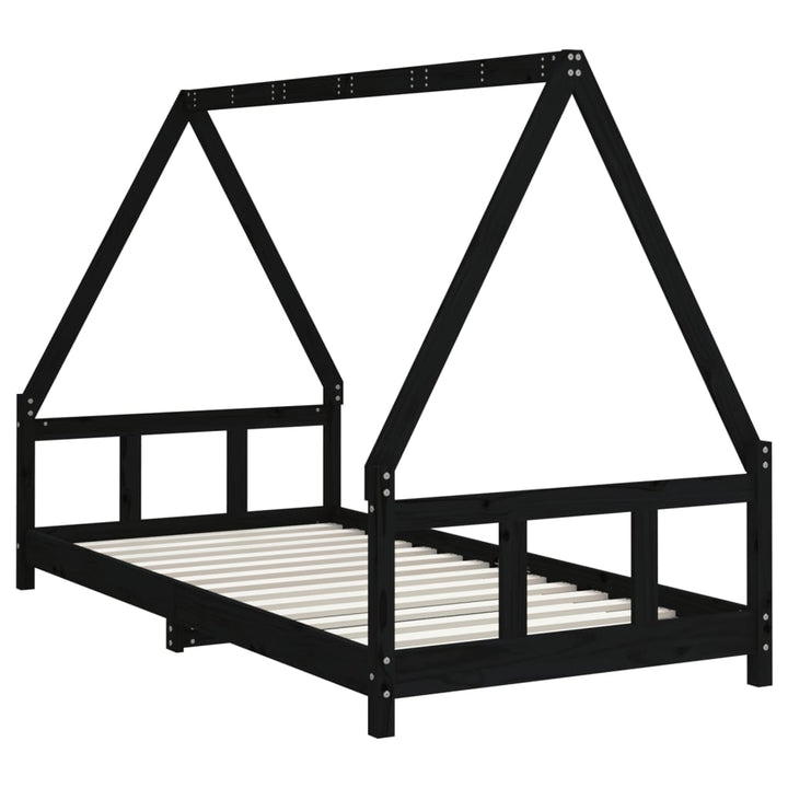Kids Solid Wood Pine Bed Frame