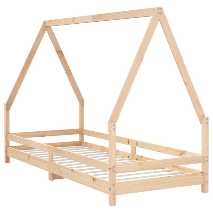 Kids Solid Wood Pine Bed Frame