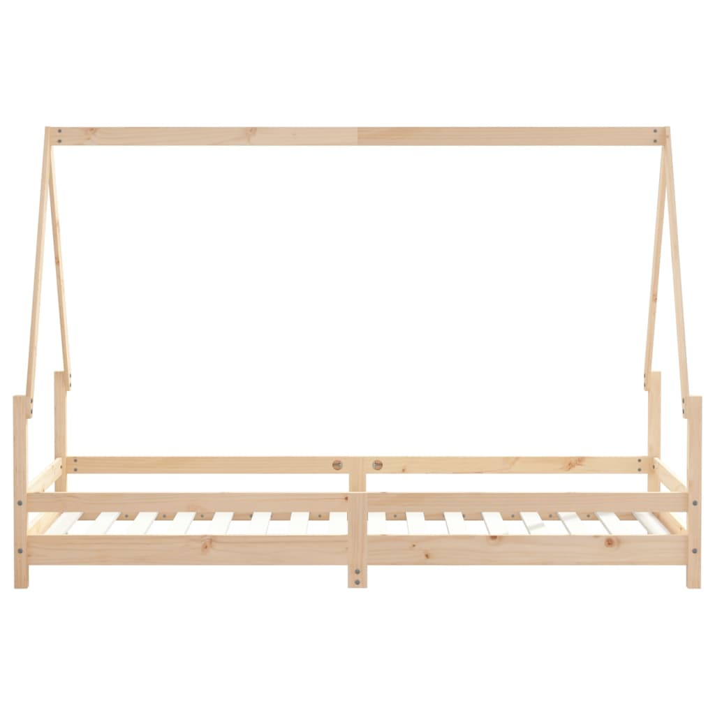 Kids Solid Wood Pine Bed Frame