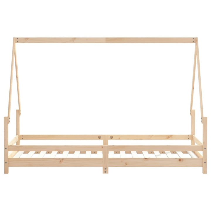 Kids Solid Wood Pine Bed Frame