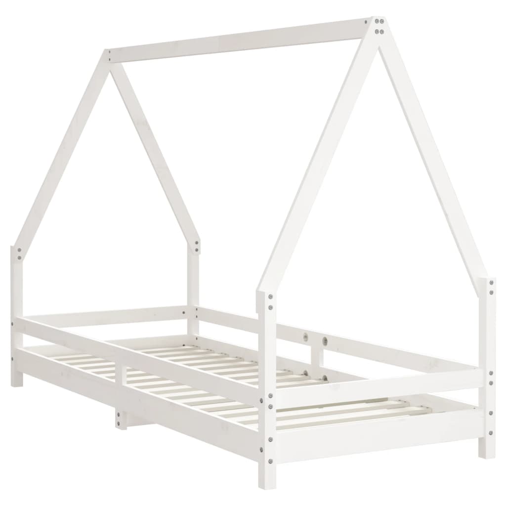 Kids Solid Wood Pine Bed Frame