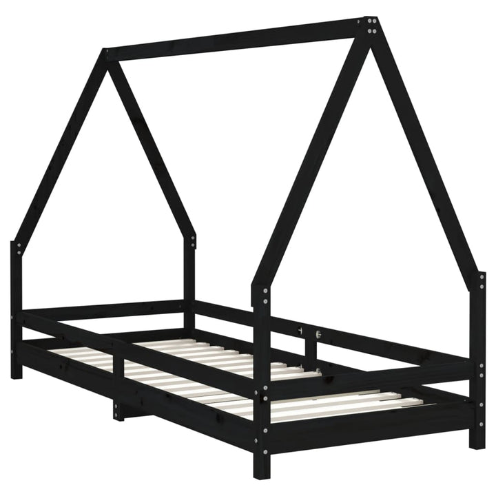 Kids Solid Wood Pine Bed Frame
