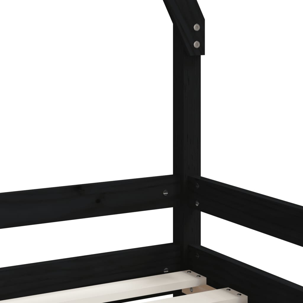 Kids Solid Wood Pine Bed Frame