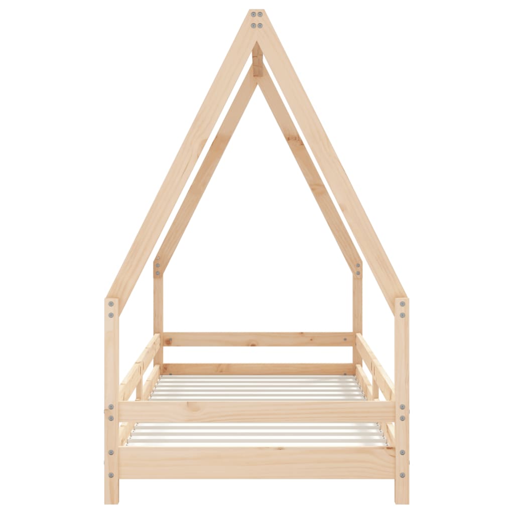 Kids Solid Wood Pine Bed Frame