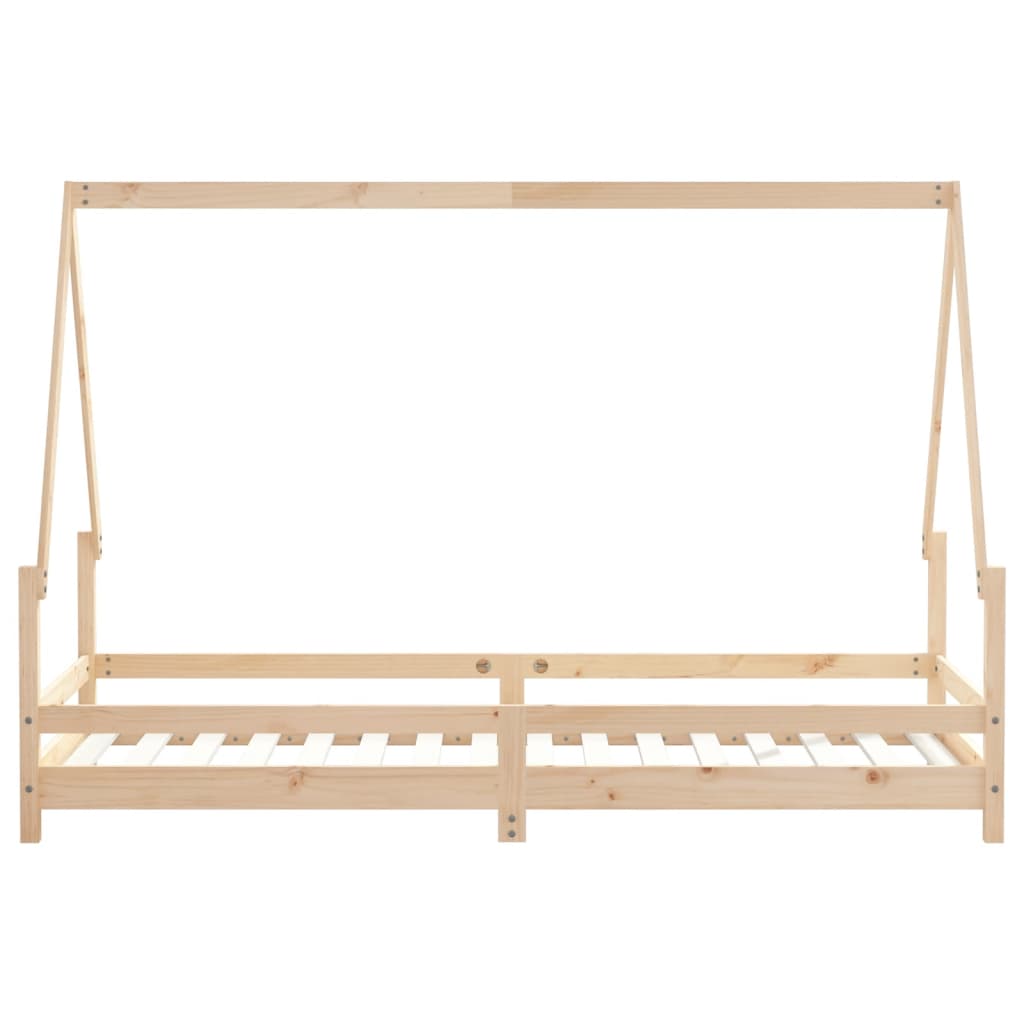 Kids Solid Wood Pine Bed Frame