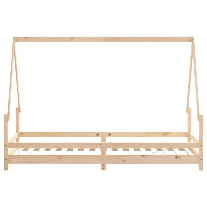 Kids Solid Wood Pine Bed Frame