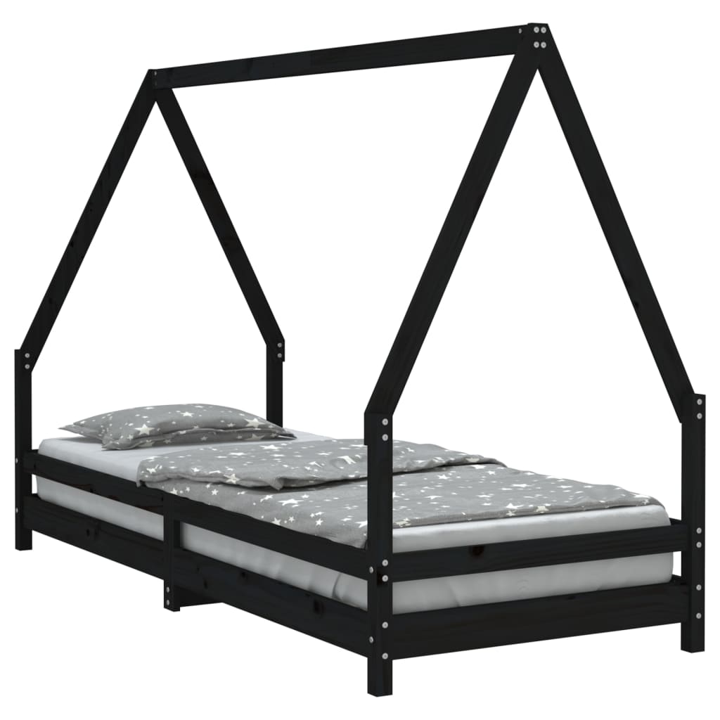 Kids Solid Wood Pine Bed Frame