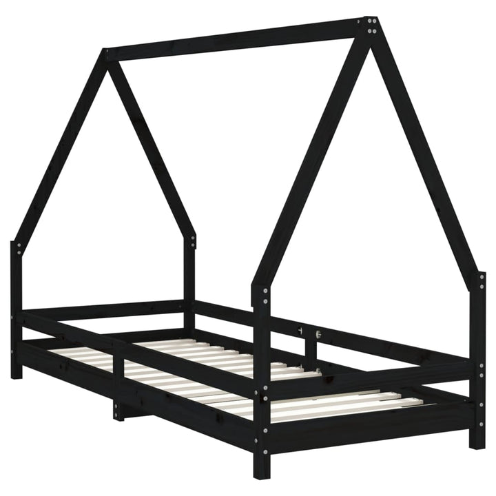 Kids Solid Wood Pine Bed Frame