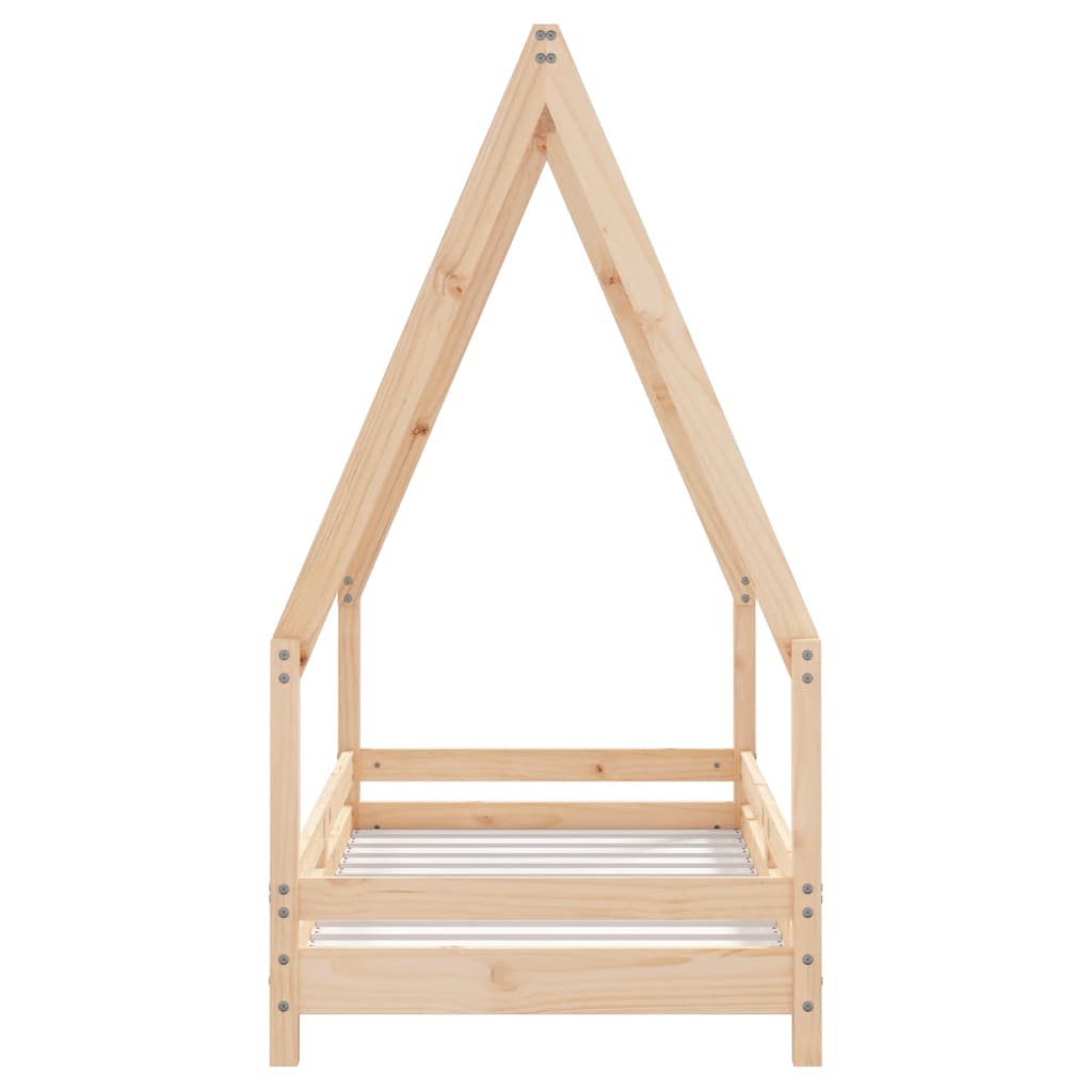 Kids Solid Wood Pine Bed Frame