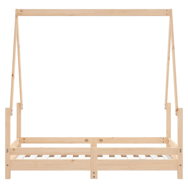 Kids Solid Wood Pine Bed Frame