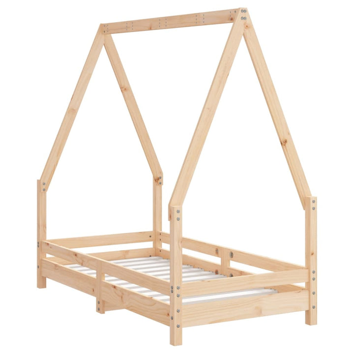 Kids Solid Wood Pine Bed Frame