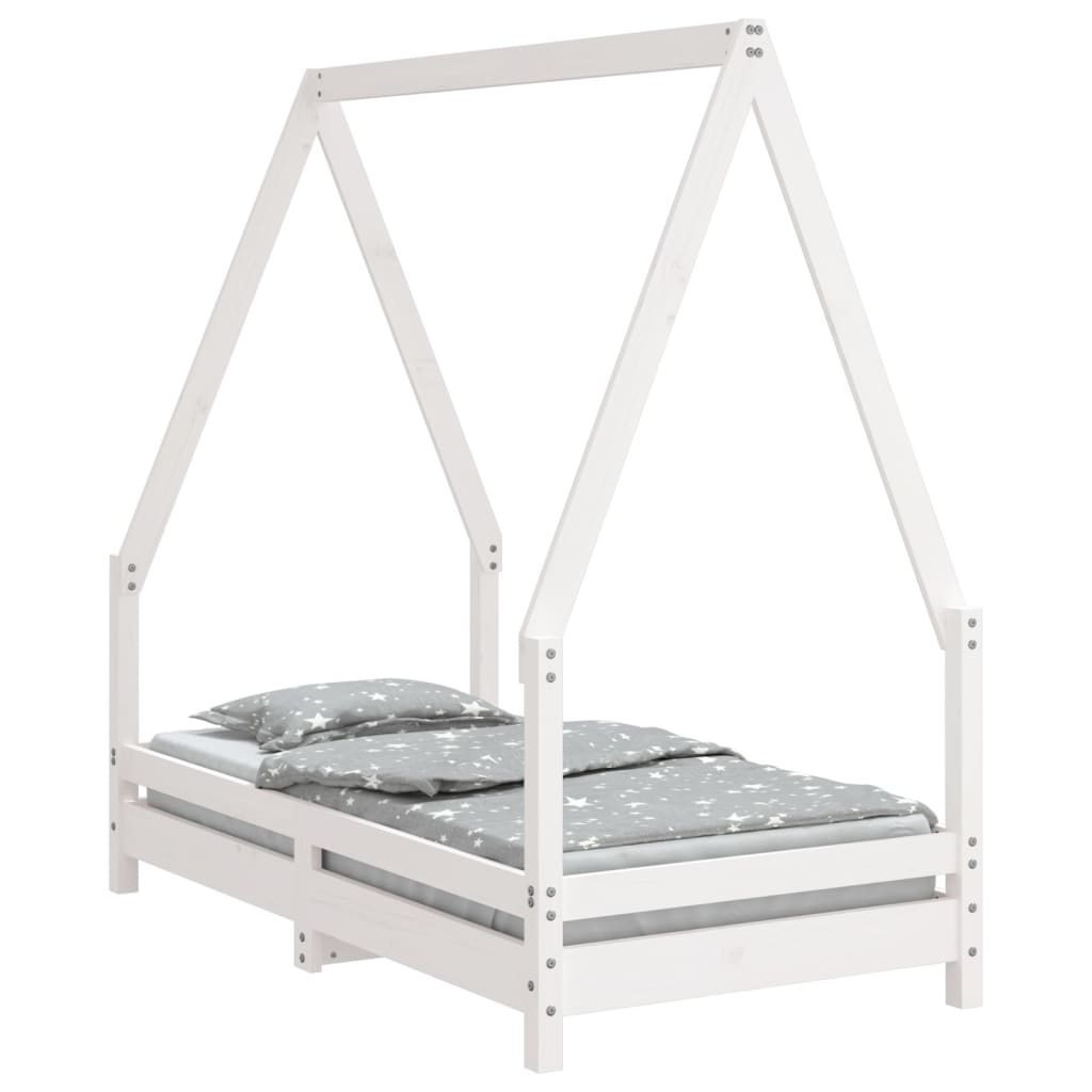 Kids Solid Wood Pine Bed Frame