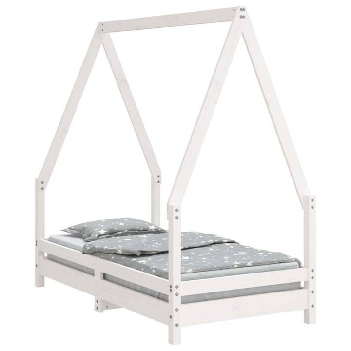 Kids Solid Wood Pine Bed Frame