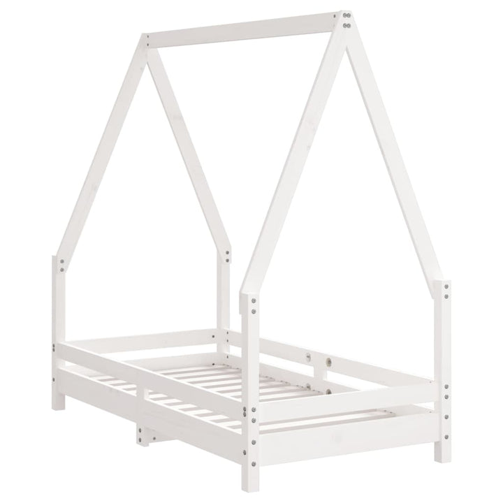 Kids Solid Wood Pine Bed Frame