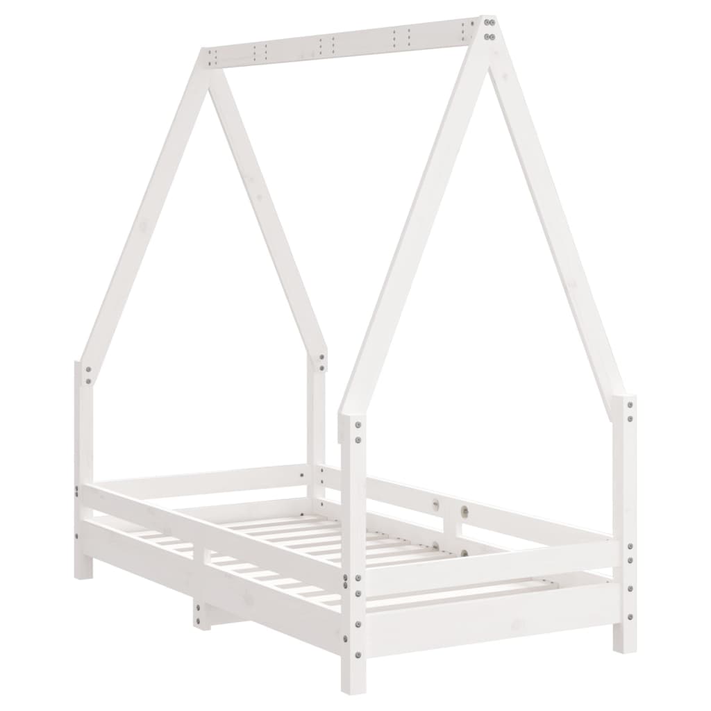 Kids Solid Wood Pine Bed Frame
