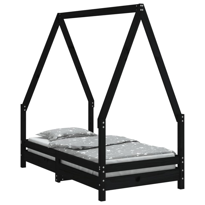 Kids Solid Wood Pine Bed Frame