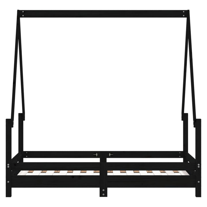 Kids Solid Wood Pine Bed Frame