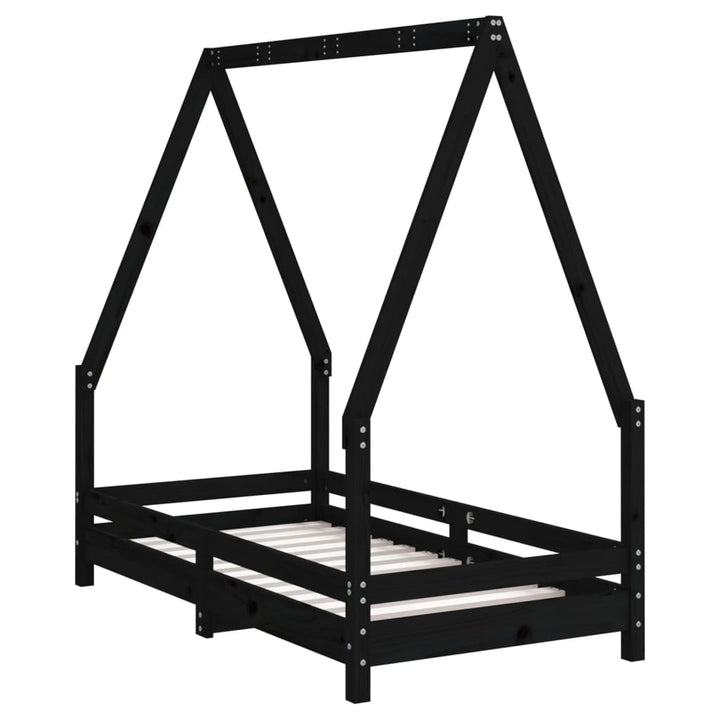 Kids Solid Wood Pine Bed Frame