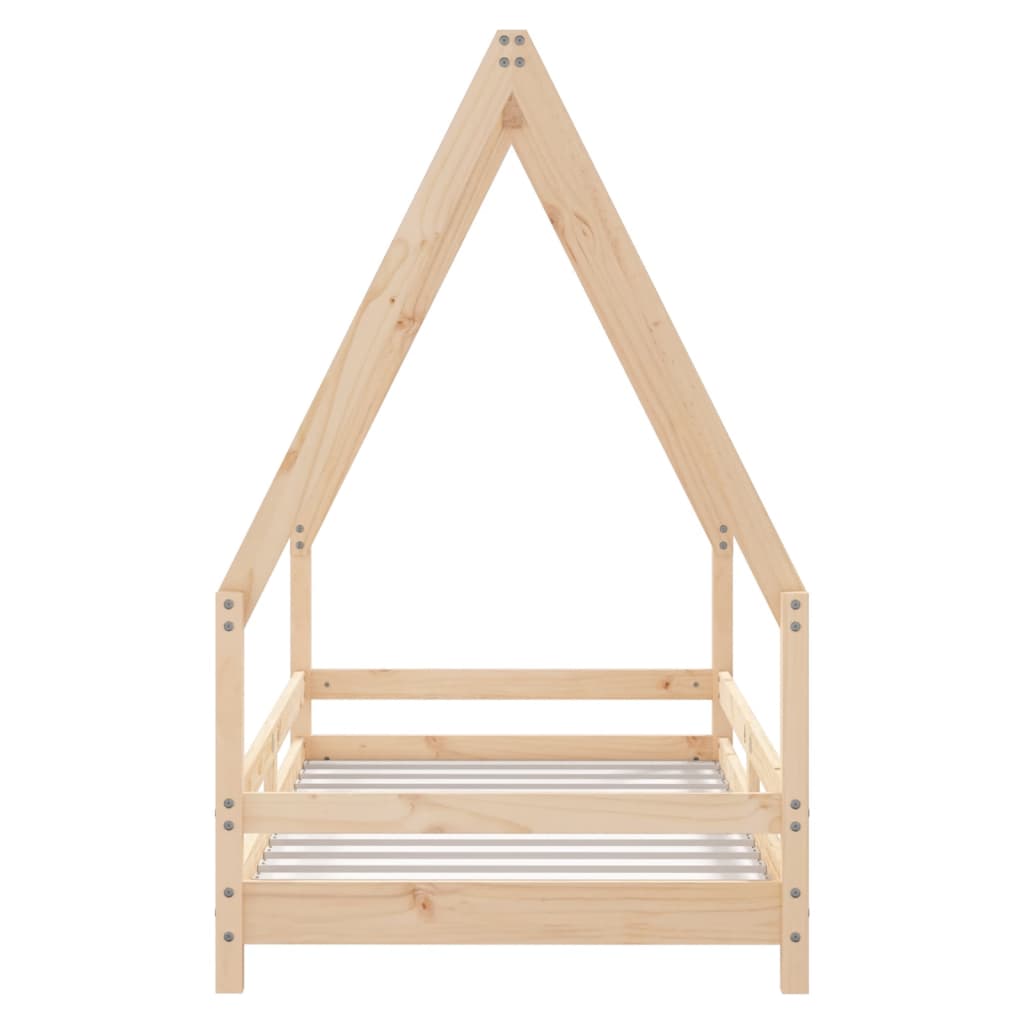 Kids Solid Wood Pine Bed Frame