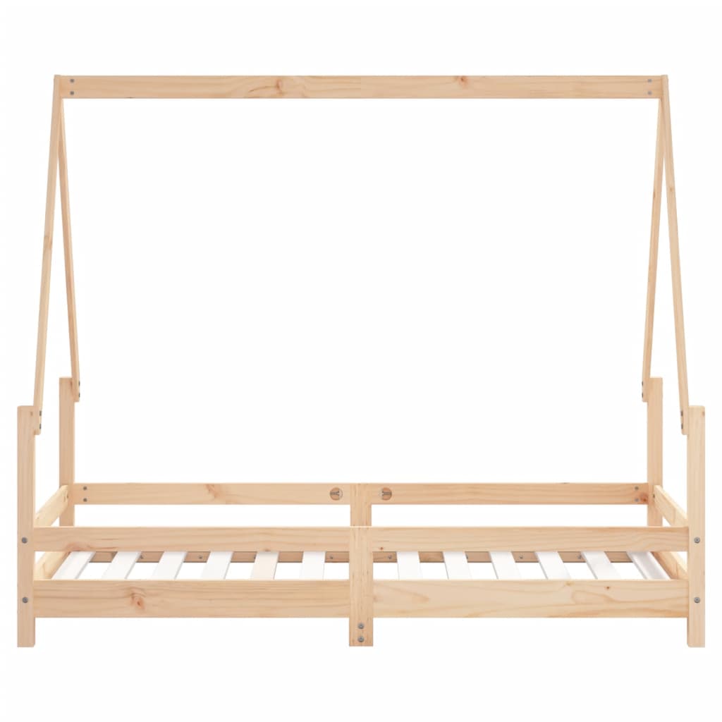 Kids Solid Wood Pine Bed Frame