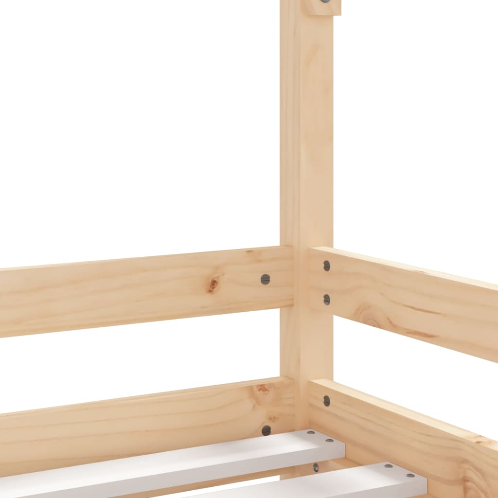 Kids Solid Wood Pine Bed Frame