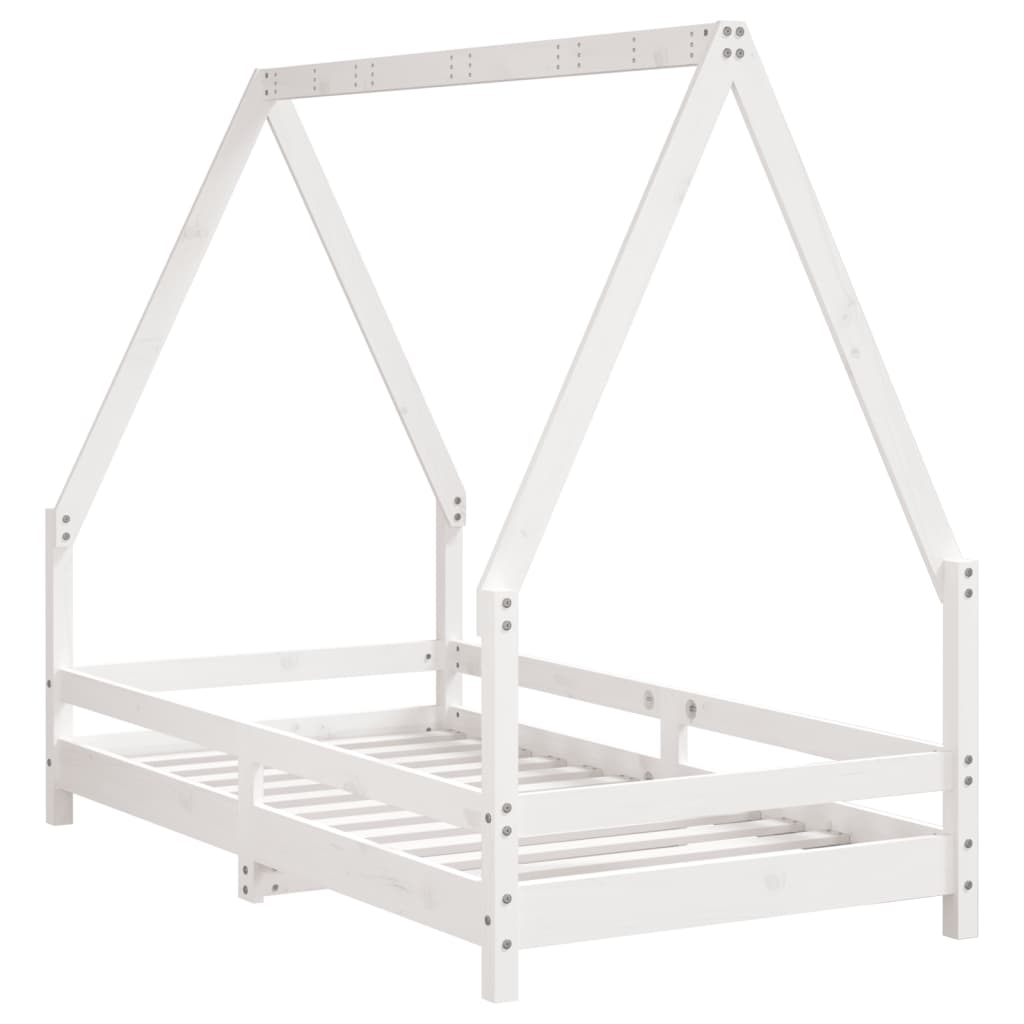 Kids Solid Wood Pine Bed Frame