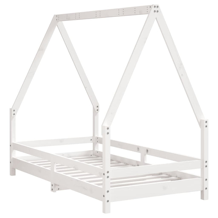 Kids Solid Wood Pine Bed Frame