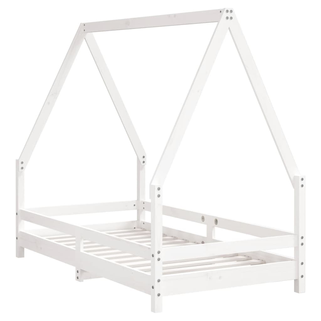 Kids Solid Wood Pine Bed Frame