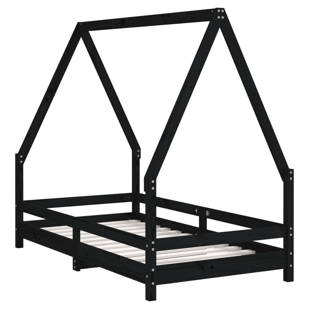 Kids Solid Wood Pine Bed Frame