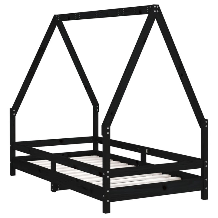 Kids Solid Wood Pine Bed Frame