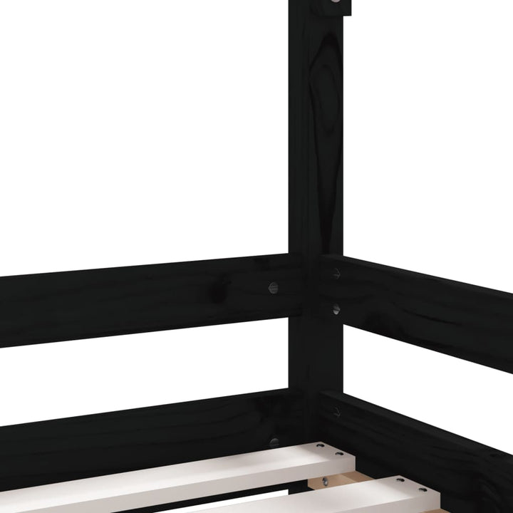 Kids Solid Wood Pine Bed Frame