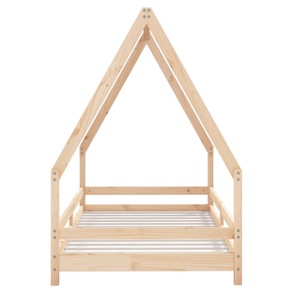 Kids Solid Wood Pine Bed Frame