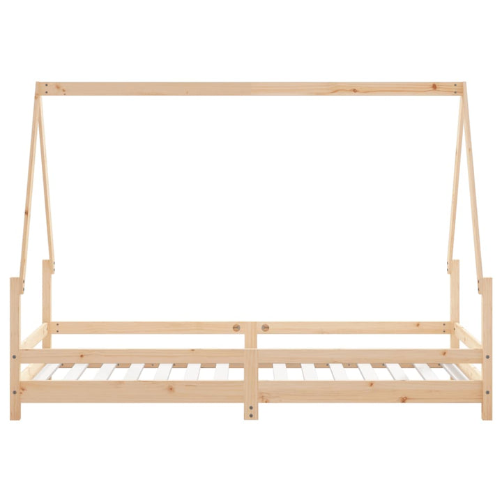 Kids Solid Wood Pine Bed Frame