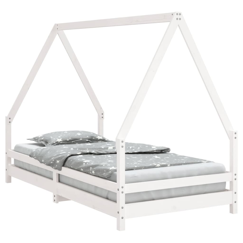 Kids Solid Wood Pine Bed Frame