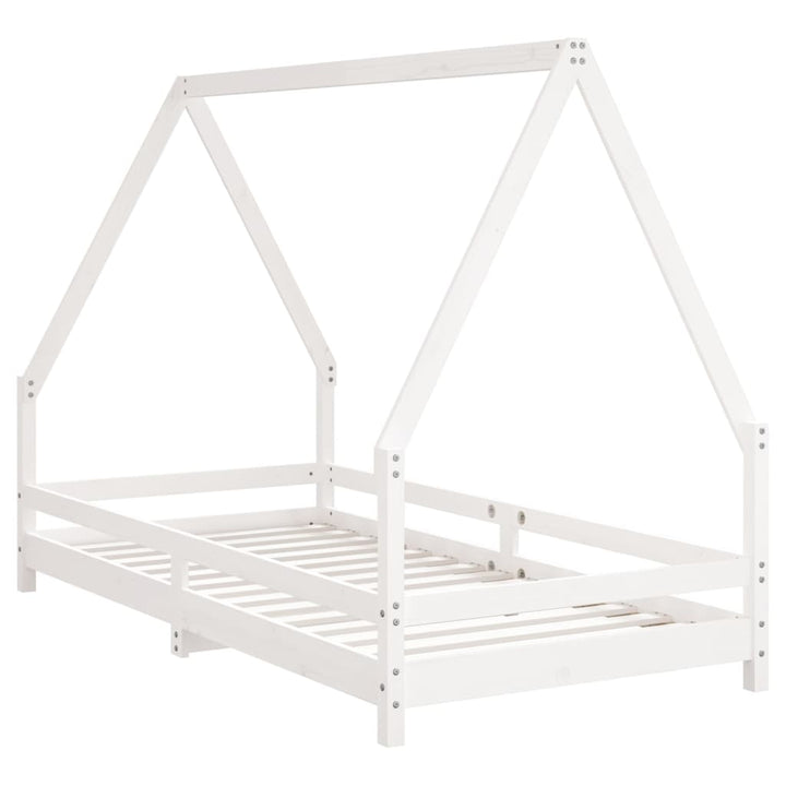 Kids Solid Wood Pine Bed Frame