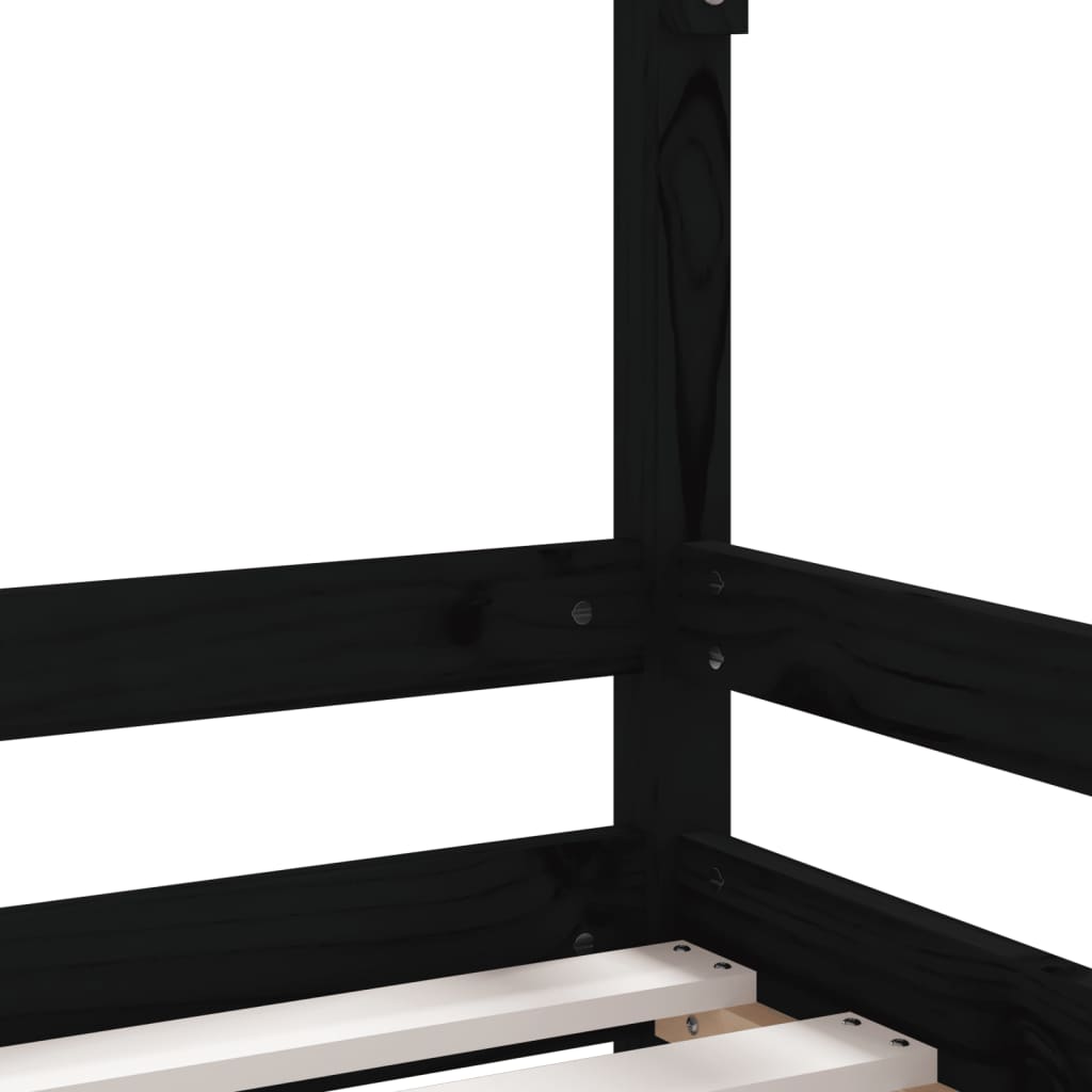Kids Solid Wood Pine Bed Frame