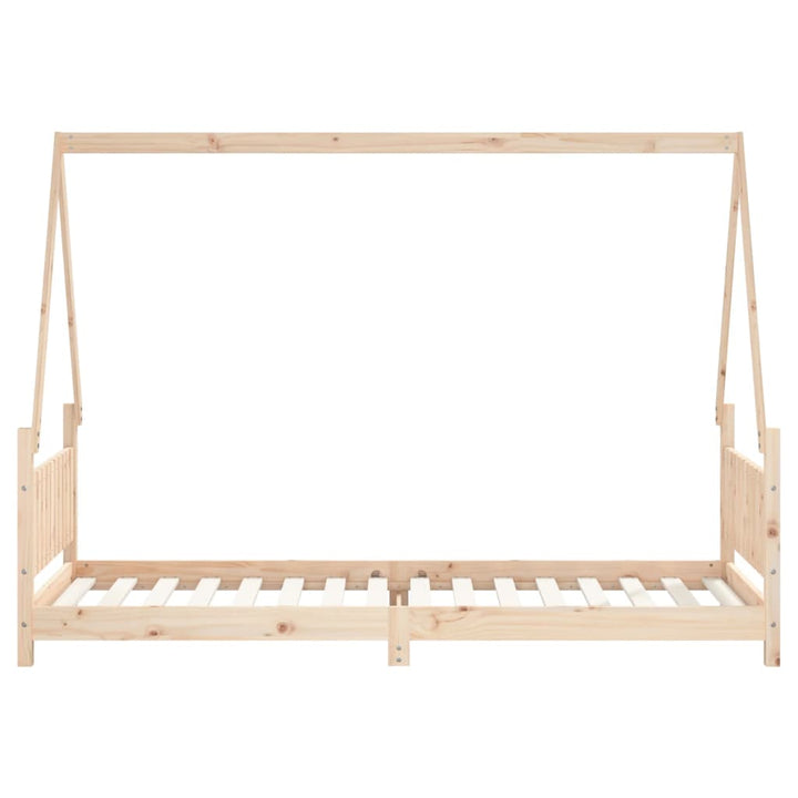 Kids Solid Wood Pine Bed Frame