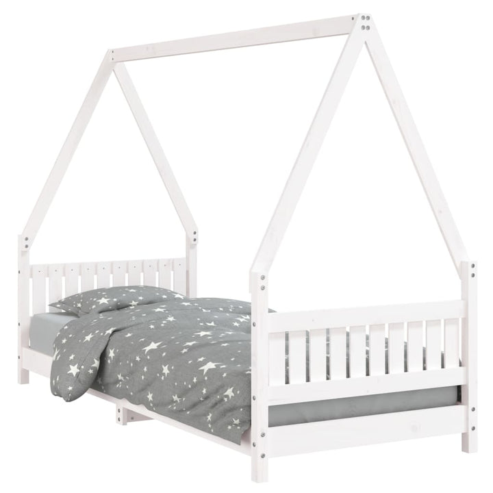 Kids Solid Wood Pine Bed Frame