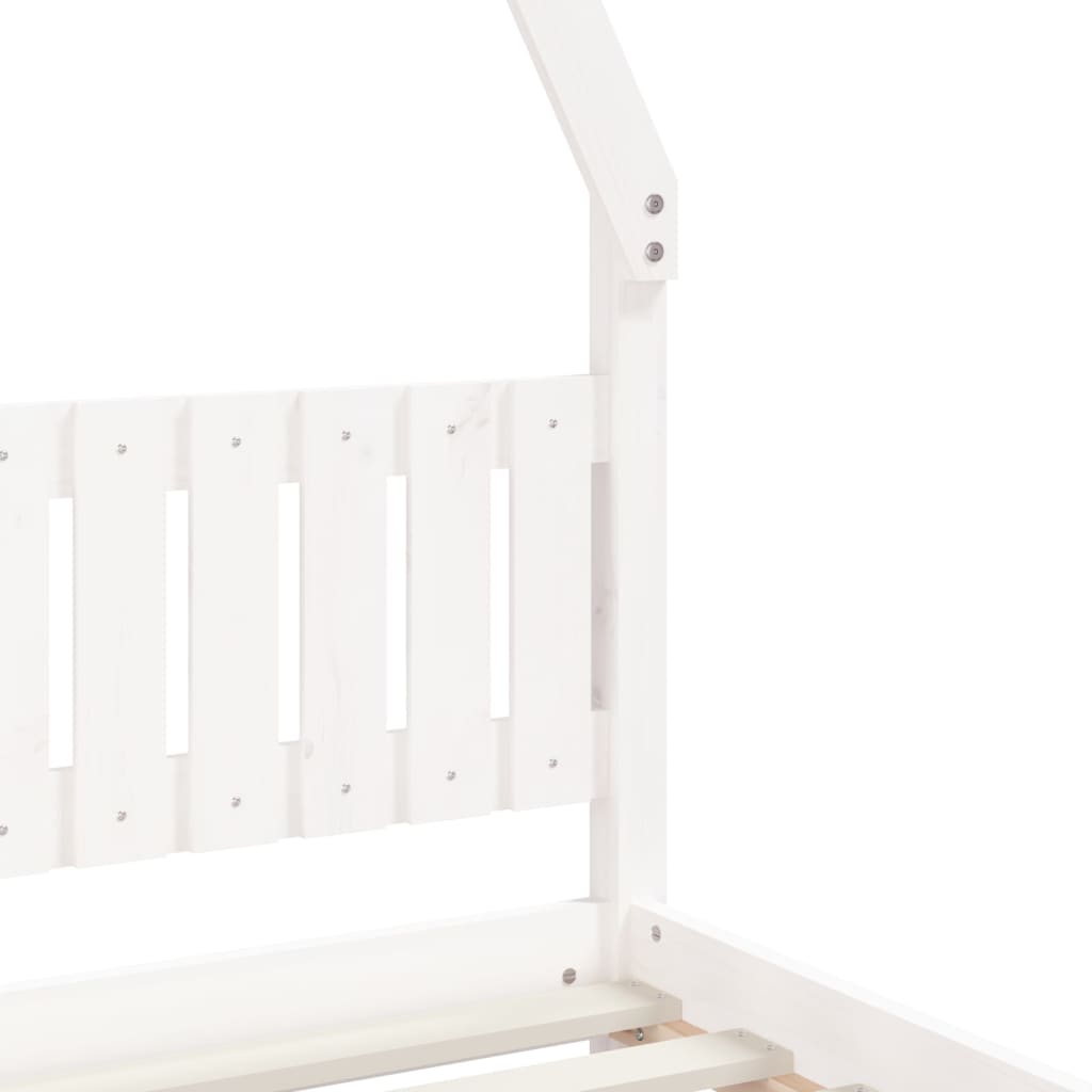 Kids Solid Wood Pine Bed Frame
