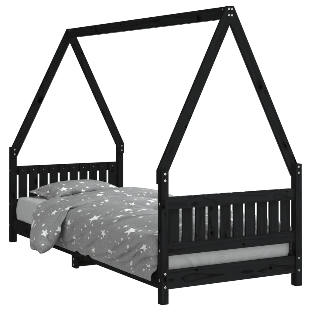 Kids Solid Wood Pine Bed Frame
