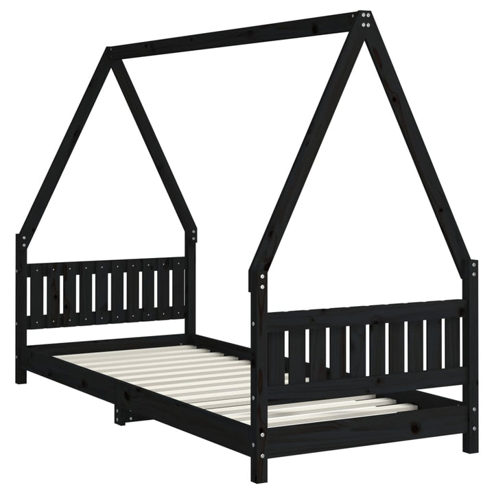 Kids Solid Wood Pine Bed Frame