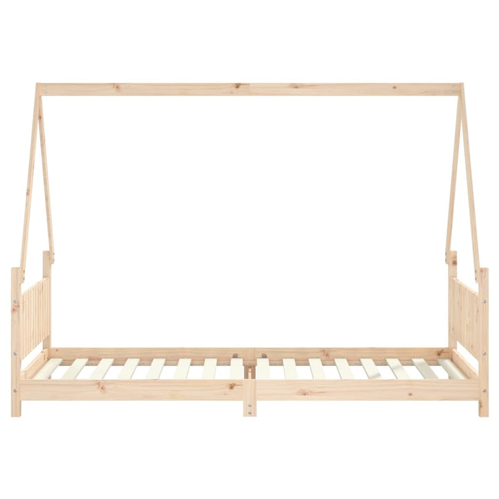 Kids Solid Wood Pine Bed Frame